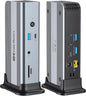 Cable Matters [Intel Certified] 11-in-1 Thunderbolt 5 Dock with Thunderbolt Share, 3X Thunderbolt 5 Ports, 2.5GbE, 3X USB 3.2 Ports, up to Triple 4K@144Hz on Windows 11, Dual 6K@60Hz on macOS, 140W PD