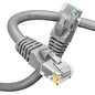 GEARit Cat6 Patch Cables Cat 6 Ethernet Cable 25 ft 1-Pack Black