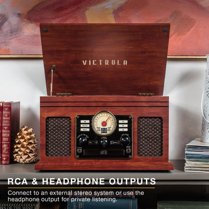 Victrola Quincy - 6-in-1 Bluetooth Record Player - Grey