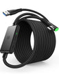 INIU 16ft VR Link Cable with Separate Charging Port, USB 3.0 to USB C Cable