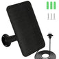 6W Solar Panel Charger for Blink Outdoor 4 (4th Gen), Solar Panel with 13.1ft Waterproof Charging Cable, Waterproof Rubber Plug, 360°Adjustable Mount and Micro USB and Type-C Port (for Blink 4-1PC)
