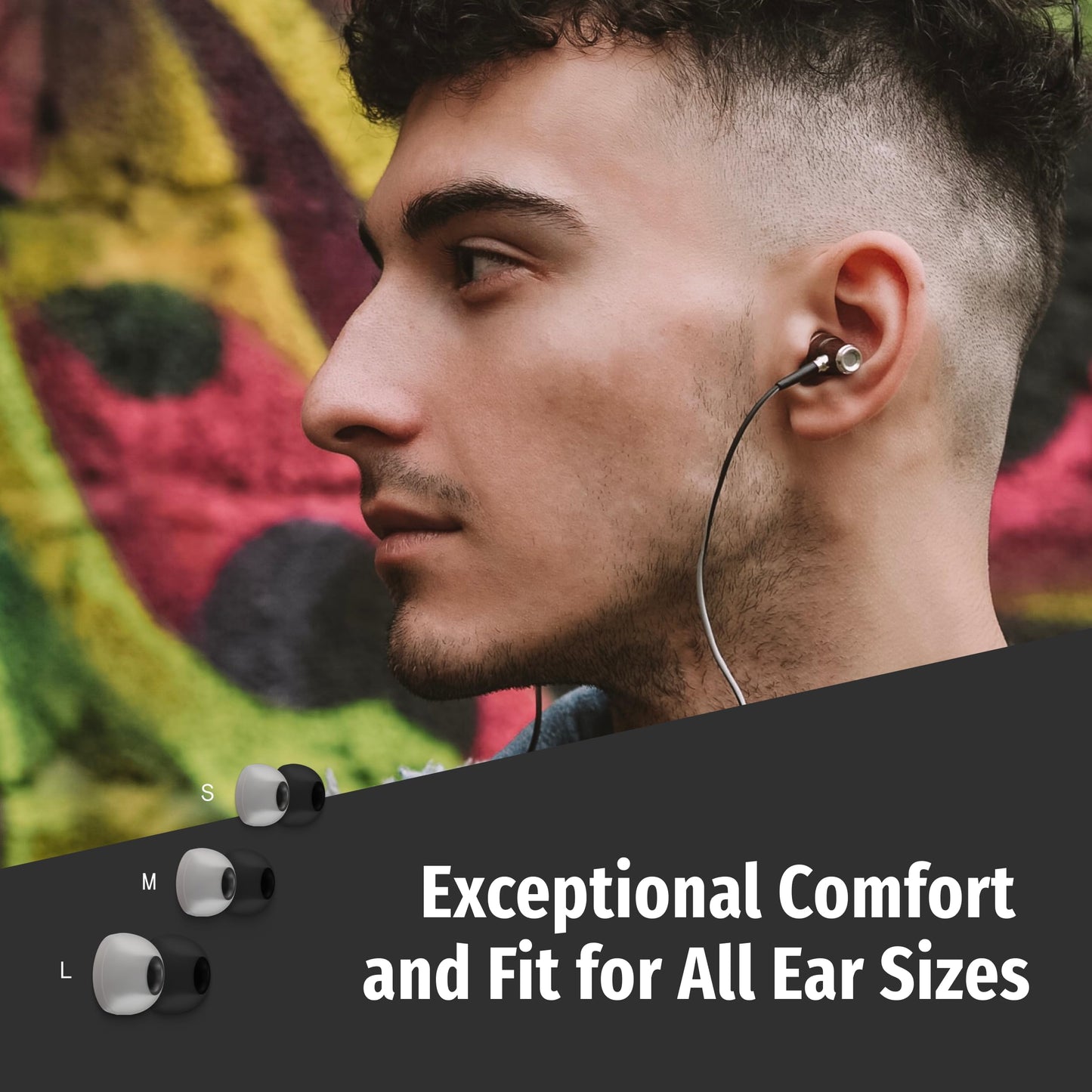 Symphonized Wired Earbuds 3.5mm Jack – Wooden Earphones with Mic & Volume Control, Plug In Ear Headphones Wire, Corded Ear Buds Wired Earbuds with Microphone for Computer, Laptop & Phone with Aux Cord