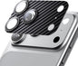Hoerrye for iPhone 17 Pro Max Camera Lens Protector - [12FT Shatterproof Military Grade] [Strong Adsorption] Metal 9H+ Tempered Glass Camera Screen Full Cover Case Friendly,Carbon Fiber