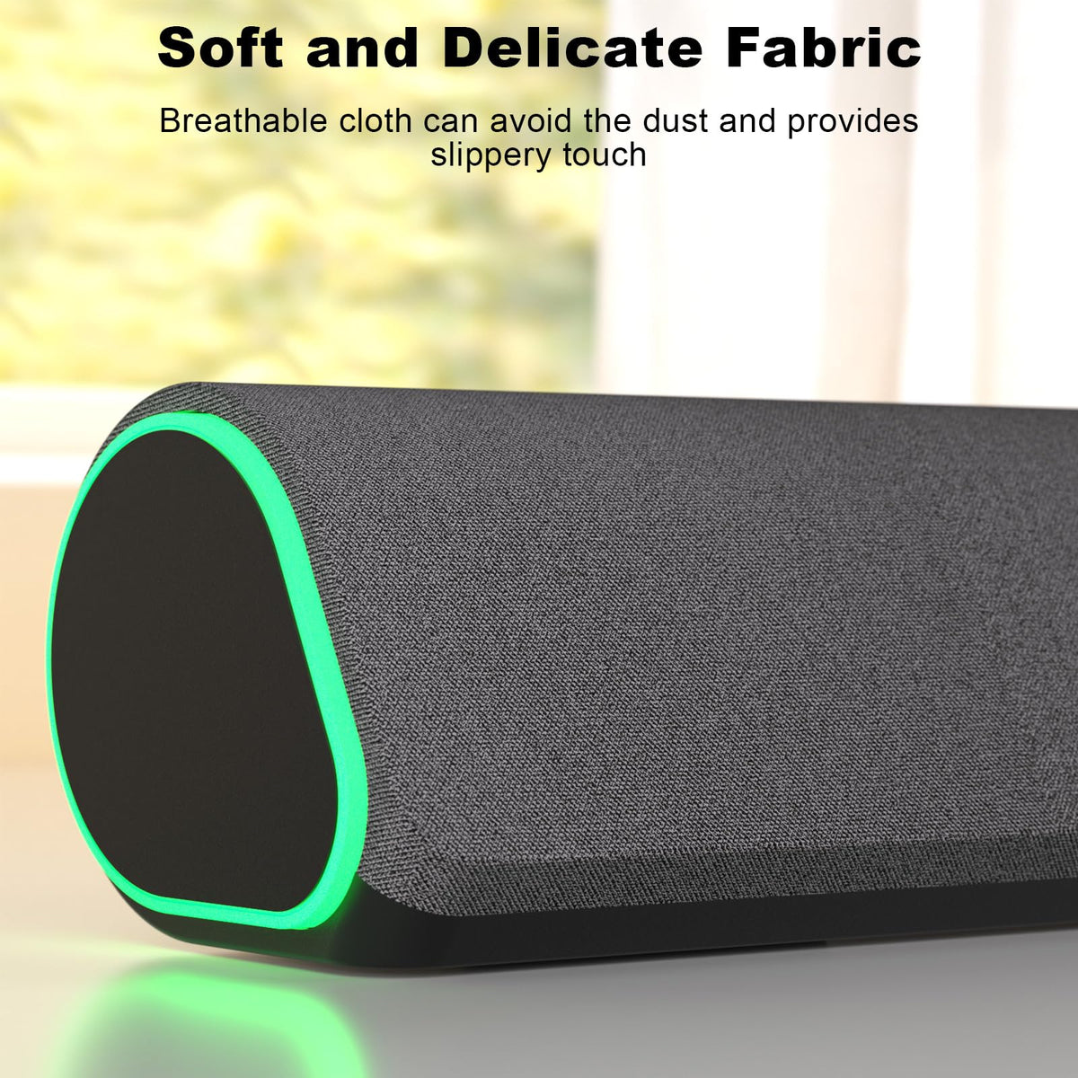 SOULION R50 Bluetooth Computer Speakers, USB Powered & 3.5 Aux