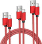 Elebase USB Type C Charger Cable 3 Pack 1.5/3.3/6.6FT,Car Charging Cord for iPhone 16 Pro Max Plus,Kindle Fire HD 7 2022 12th,10 9th 2019,8 10th 2020,Paperwhite 11th 2021,Samsung Galaxy S22 S23 S24