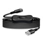 Itramax USB A Male-to-Female Extension Cable with On/Off Switch 3.3FT/1M