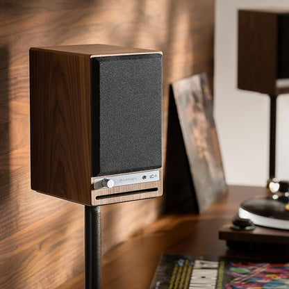 Audioengine HD4 Powered Bookshelf Speakers – Bluetooth 5.3 aptX Adaptive,