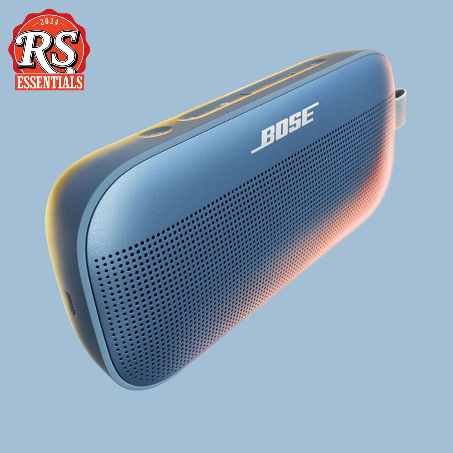 Bose SoundLink Flex Bluetooth Speaker (2nd Gen) - Portable Outdoor Speaker with Hi-Fi Audio, Waterproof and Dustproof, USB-C, Up to 12 Hours Battery Life, Blue Dusk