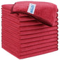 HOMEXCEL 100PK Microfiber Cleaning Cloth, Cleaning Rag for Home, 11.5x11.5