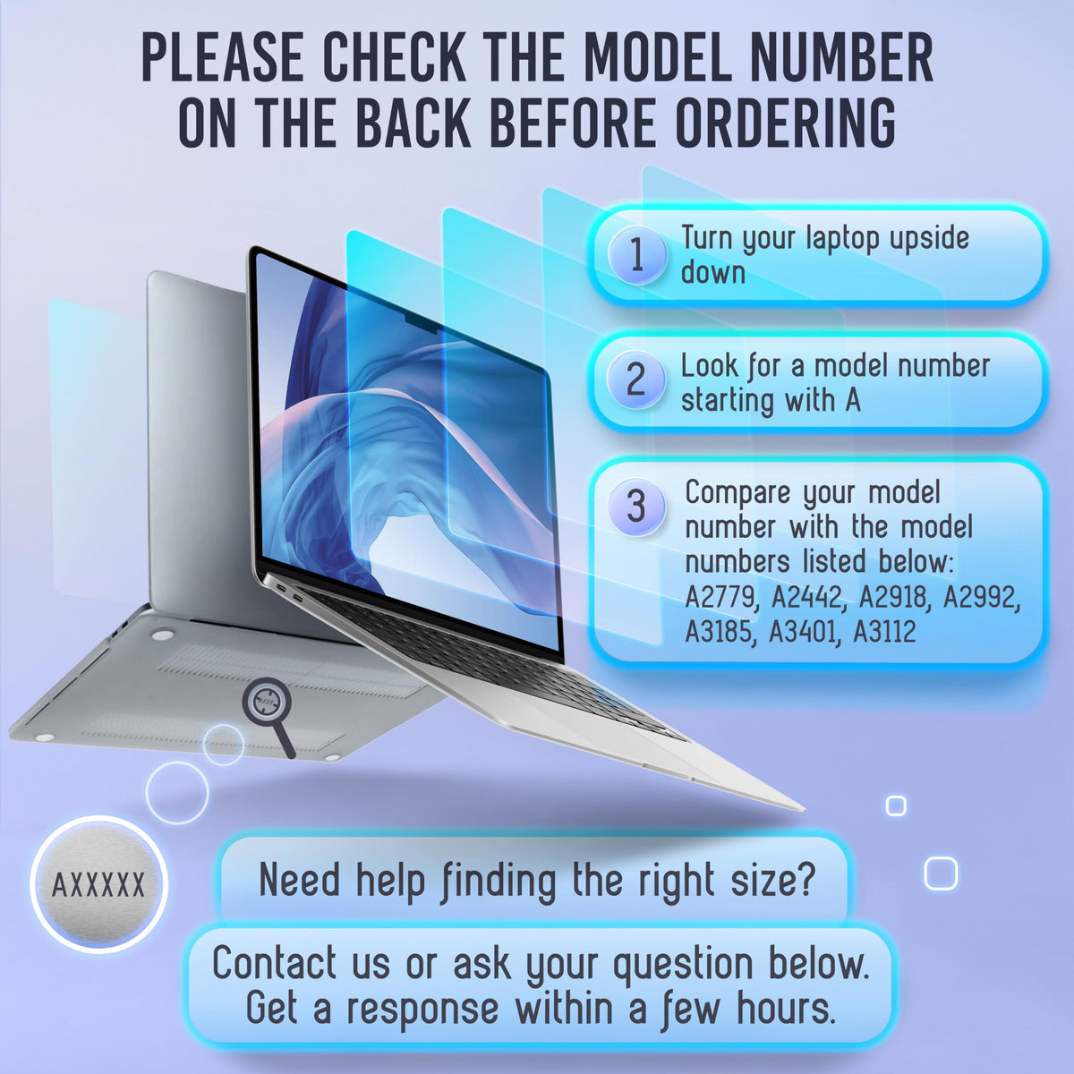 VINTEZ Magnetic Blue Light Screen Protector Compatible With MacBook Pro 14" 2021, 2022, 2023, 2024, 2025, M1, M2, M3, M4, M5 Anti Blue Light Blocking Filter for Laptop