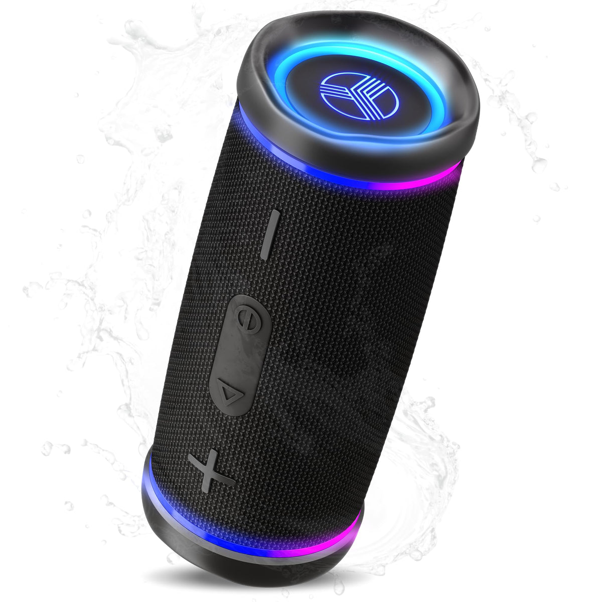 TREBLAB HD77 Waterproof Bluetooth Speaker, 30W Deep Bass, RGB Light, 20H