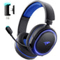 Wireless Gaming Headset for PC PS5 PS4 Mac Switch 7.1 Surround Sound 100-Hr