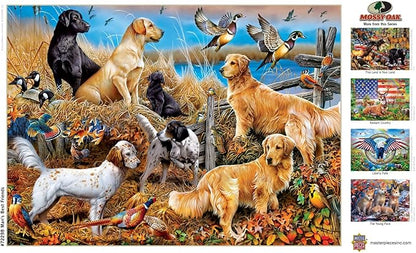 MasterPieces 1000 Piece Jigsaw Puzzle for Adults, Family, Or Youth - Man's Best Friends - 19.25"x26.75"