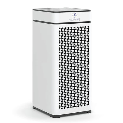 Medify MA-40 Air Purifier with HEPA Filter | 1,793 ft² Coverage in 1hr for Smoke, Wildfires, Odors, Pollen, Pets | Quiet Removal to 0.3 Microns | White, 1-Pack