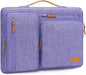 MOSISO 360 Protective Laptop Case 16 inch, 15-15.6 inch Laptop Sleeve Compatible with MacBook Pro 16, HP, Acer, Dell, Lenovo, ASUS, Side Open Carrying Case with 4 Zipper Pockets&Handle, Purple