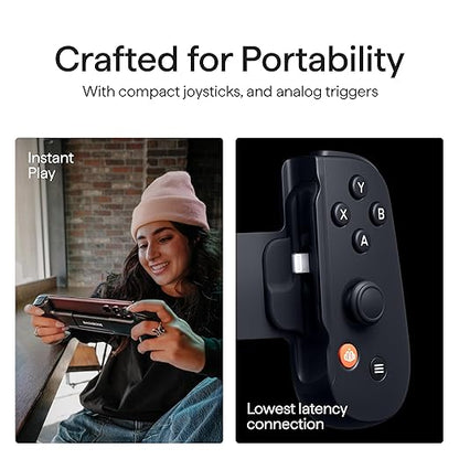 BACKBONE One Mobile Gaming Controller for iPhone (Lightning) - 2nd Gen - Turn Your iPhone into a Gaming Console - Play Xbox, PlayStation, PC, & App Games (3 Months Apple Arcade Included)
