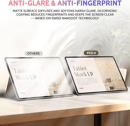 2 Pack Like Paper Screen Protector for iPad Pro 11 Inch 5th (2024, M4), Matte Anti Glare PET Film/Blue Light Filter Eye Protection Cover/Drawing & Writing Feel Like on Paper