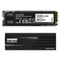 KLEVV CRAS C910 1TB M.2 2280 NVMe PCIe Gen4x4 Laptop & Desktop Internal SSD Heatsink Included, up to 5000MB/s (K01TBM2SP0-C91)
