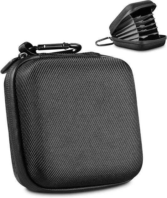 Yullmu Hard Shell Camera Filter Case Camera Filter Accessories and Storage Suitable for 6 circular filters with a maximum diameter of 95mm Microfiber-Lined Pockets