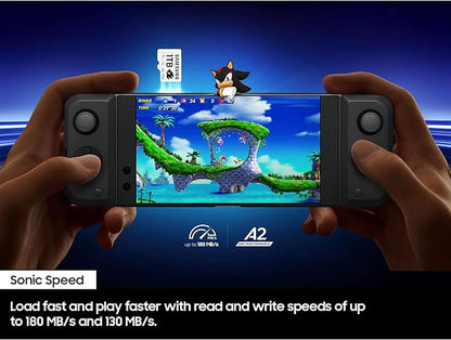Samsung PRO Plus Sonic The Hedgehog + Adapter, 1TB microSDXC, Up-to 180MB/s, Full HD & 4K UHD, UHS-I, C10, U3, V30, A2, for Nintendo-Switch, Steam Deck, GoPRO, DJI Drone, Tablets (MB-MD1T0SA/LC1)