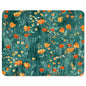 ITNRSIIET Mouse Pad with Stitched Edge Premium Textured Smooth Precise Operation Waterproof Washable Non-Slip Rubber Base Desktop Protection Mat, 10.2×8.3×0.12 inches, Beautiful Flowers