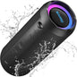 RIENOK Portable Bluetooth Speaker 30W Dual Pairing True Wireless Stereo HD Sound IPX7 Waterproof Outdoor Sport Shower Wireless Speaker Bluetooth 5.3 for Home Party
