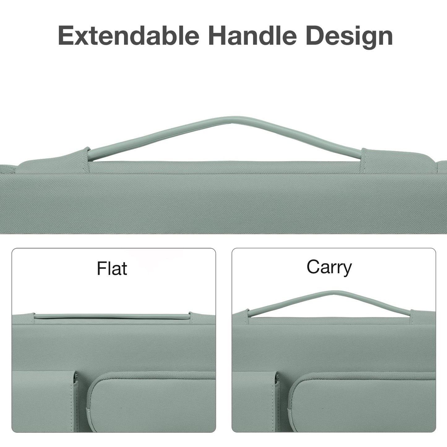 MOSISO 360 Protective Laptop Case 13.3 inch, 13-13.3 inch Laptop Sleeve Bag
