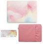KECC Ultra Thin Case for MacBook Pro 13 inch 2026 2025-2016 Release M2 M1 Chip, Lightweight Plastic Hard Shell for MacBook Pro 13” + Keyboard Cover + Sleeve, Pink Mist
