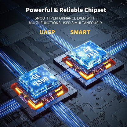 VANGREE USB C Hub 8 in 1, 3 USB-C+3 USB-A 3.2 10Gbps, 4K60Hz HDMI, 100W PD