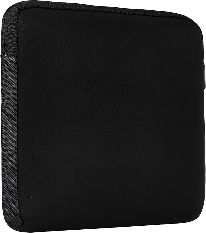 Amazon Basics 11.6 inch Laptop Sleeve, Protective Case with Zipper - Black