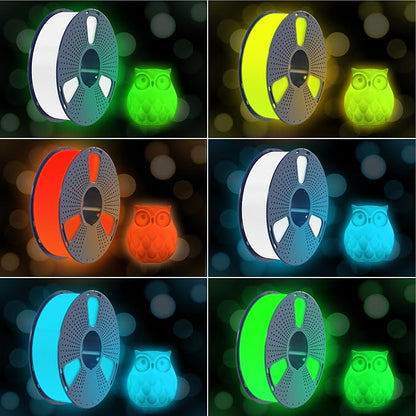 SUNLU PETG Glow in Dark Filament,1kg(White, Glow Green)