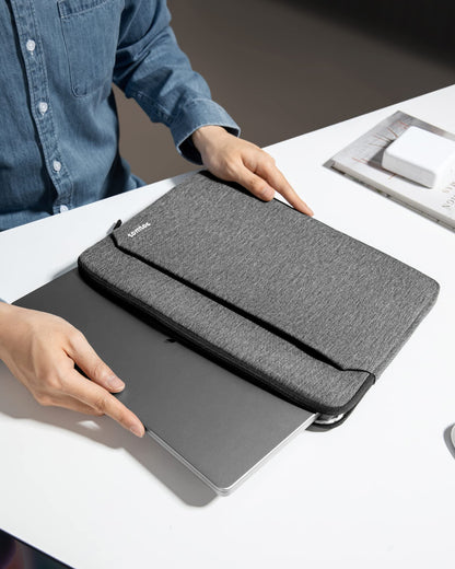 tomtoc Slim Laptop Sleeve for 14-inch MacBook Pro M5/M4/M3/M2/M1 Pro/Max 2026-2021, Water-Resistant Protective Case for 13.8 Inch Surface Laptop AI PC, Accessory Bag