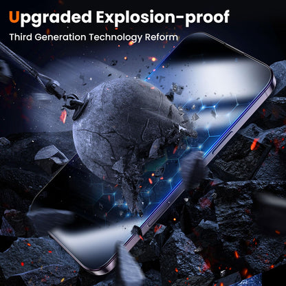UniqueMe 2 Packs for iPhone 14 Pro Screen Protector