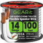 GEARit 14 Gauge Speaker Wire 100FT,14/2 Speaker Cable for Home & Car Audio