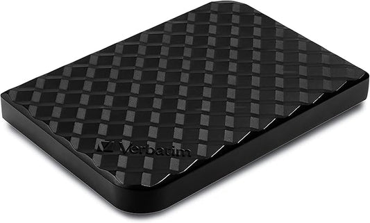 Verbatim 256GB Portable SSD External Hard Drive Store ‘n’ Go USB 3.2 Gen 1 USB-C Adapter Included - External Solid State Drive