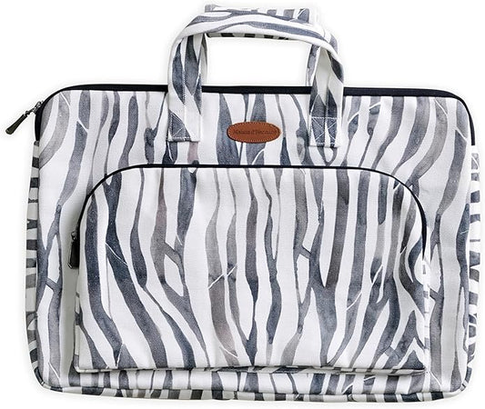 Maison d'Hermine Laptop bag with front pocket Stain and water repellent Cotton canvas