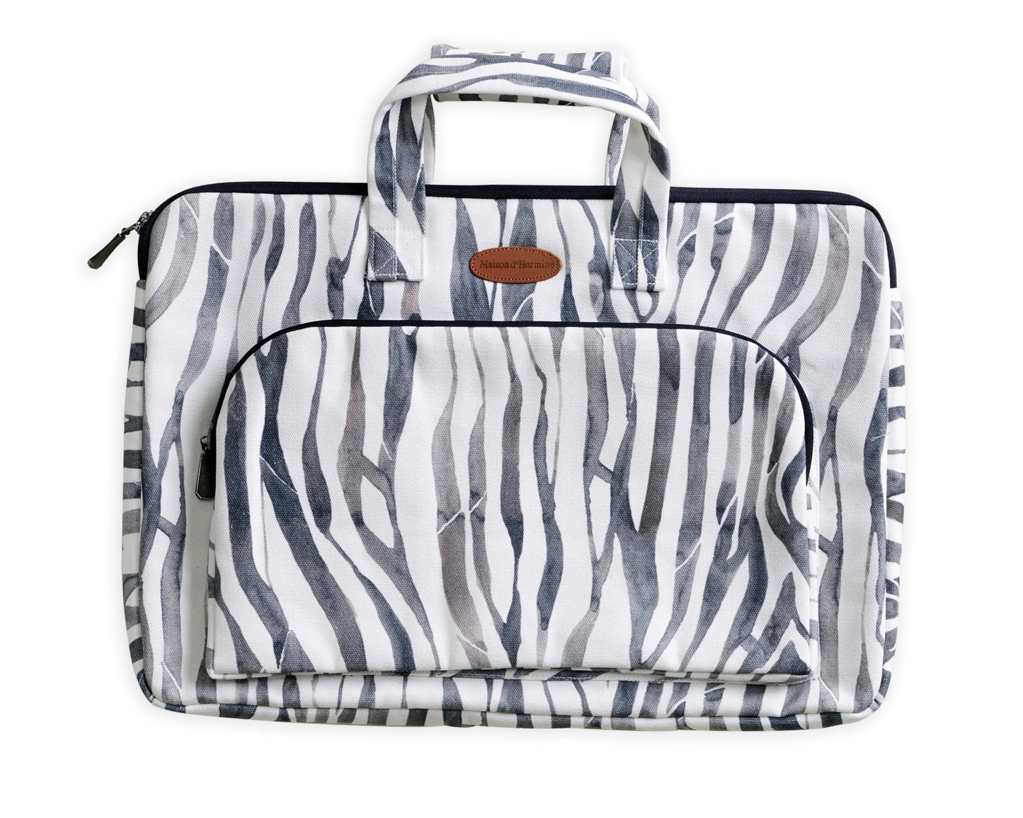 Maison d' Hermine Laptop Bag with Front Pocket Upto 15.5 inch Laptop Tablet