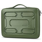 DOMISO 14 inch Laptop Sleeve with Handle Shockproof Computer Bag Waterproof EVA Protective Carrying Case for 14" ThinkPad E480/Yoga 920/13.5" Microsoft Surface Book/HP Pavilion 14 Stream 14, Green