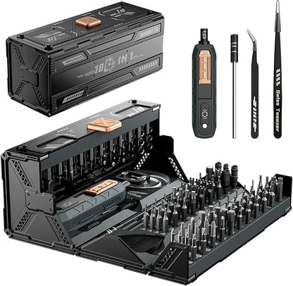 Mini Precision Screwdriver Set,JAKEMY 180 in 1 Laptop Screwdriver Repair Tool Kit,Magnetic Multi-Bit Tiny Screwdriver Bit Kit for DIY,Computer,PS5,Xbox,RC Car,Jewelers,Glasses,Watch,Home