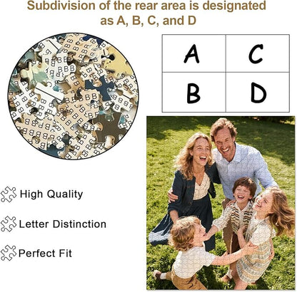 Personalized Photo Puzzle with Glossy Finish – Custom Jigsaw Puzzle 120/200/300/500/1000/1500 Pieces for Family, Couples, Pets, Birthdays, and Weddings (1000-Vertical)