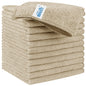 HOMEXCEL 100PK Microfiber Cleaning Cloth, Cleaning Rag for Home, 11.5x11.5