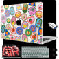 MEEgoodo for M5/M4/M3/M2 MacBook Air 15 inch Case 2026 2025 2024 2023, Case Fit Model (A3448/A3241/A3114/A2941) for MacBook Air 15.3 inch, Gold Flowers Lilies