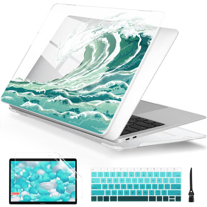 Batianda LumiArt Case for MacBook Air 13" M1 Chip, Wave