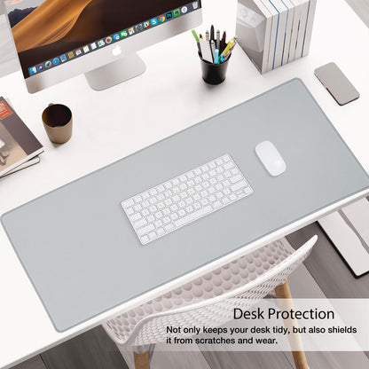 ALOANES Non-Slip Extended Mouse Pad Office&Home Desk Mat Stitched Edge