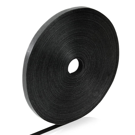 WILLBOND 3/4 in x 90 ft Double Side Hook and Loop Straps, 1 Roll