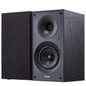 VEVOR Powered Bookshelf Speakers, 25W x 2, Active Studio Monitor Speaker with 5.25 Inch Woofer, Bluetooth/RCA/Coaxial/Optical/USB/Subwoofer Connection, Wooden Enclosure, for Record Player Turntable PC