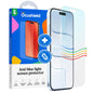 Ocushield Anti Blue Light Tempered Glass Screen Protector of iPhone 16 Plus (6.7")– Blocks Blue Light, Prevents Eye Strain & Helps You Sleep Better, 9H Hardness & Case Friendly
