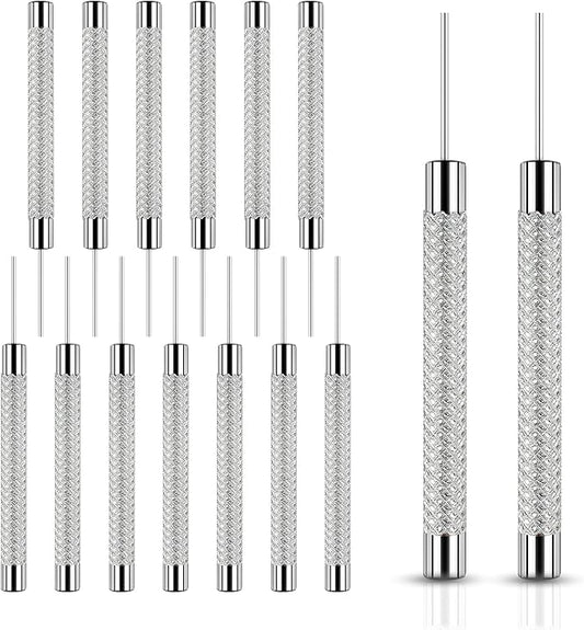 COMNICO SIM Card Removal Pin, 15 Pcs SIM Card Tray Removal Tool Watch Chain Link Remover Pin Tools Smartphone Ejector Pins Needle Remover for All Models Cell Phone Ejector Opener
