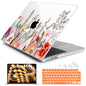 Batianda Case for MacBook Air 15" with M5 M4 M3 M2 Chip, Botanical Meadow