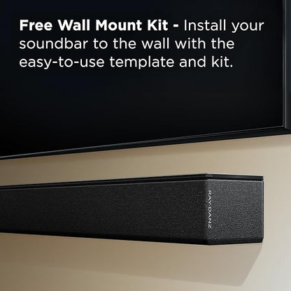 TCL Q65H Q Class 5.1 Channel Sound Bar with Dolby Atmos, DTS:X, Ray Danz Technology, Wireless Subwoofer, Wireless Surround Speakers, and Bluetooth Music Streaming